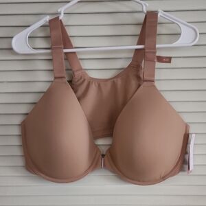 Ambrielle Everyday Lightly Lined Front-Close Bra – 42D (NWT)